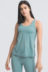 Cross Sports Bra Wrap Tank Top - Shah S. Sahota